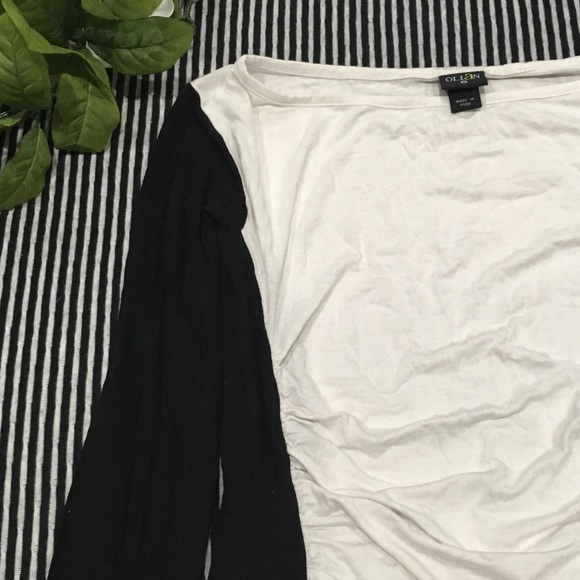 Buttery Soft Color Block Top - Picture 2 of 4